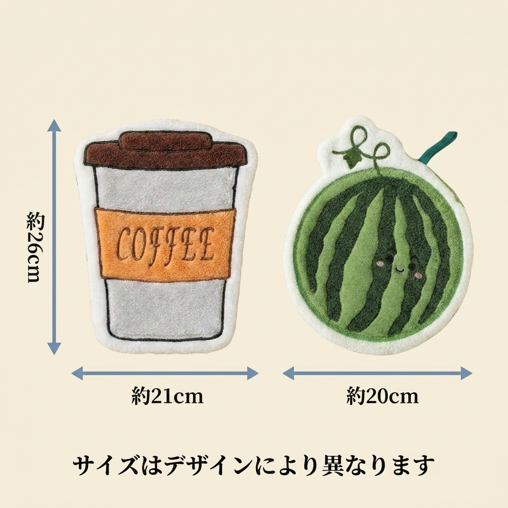 NICOMO ふわもこハンドタオル