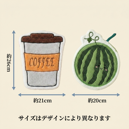 NICOMO ふわもこハンドタオル