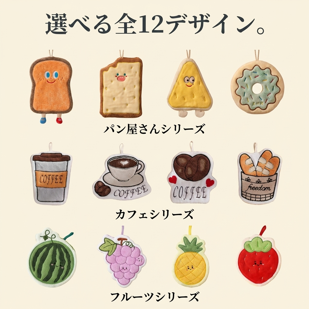 NICOMO ふわもこハンドタオル