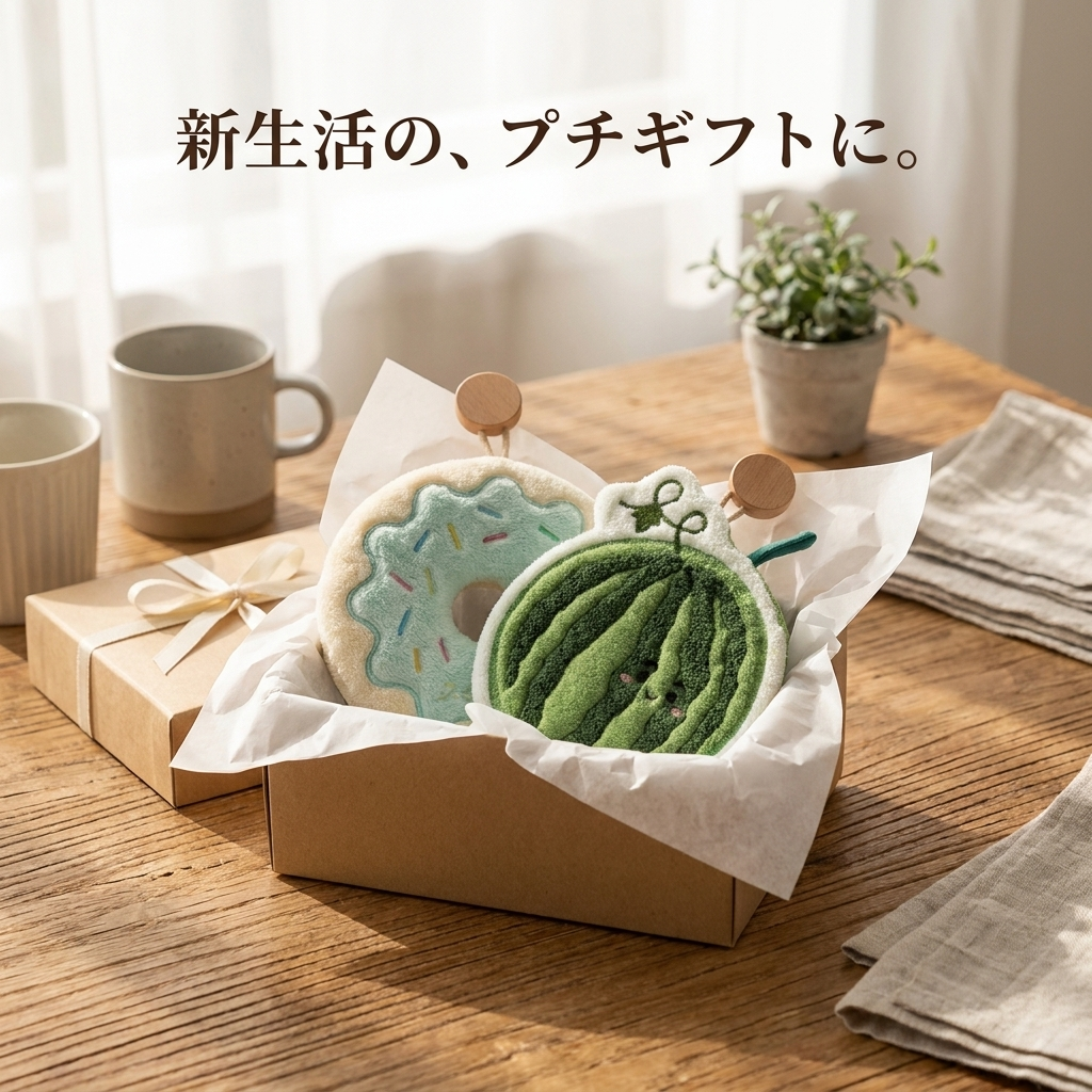 NICOMO ふわもこハンドタオル
