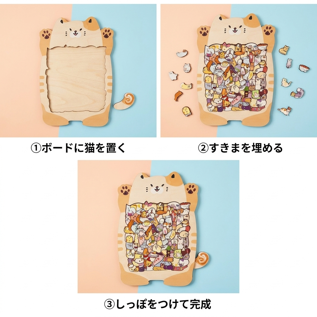 NICOMO カラフル99ねこパズル