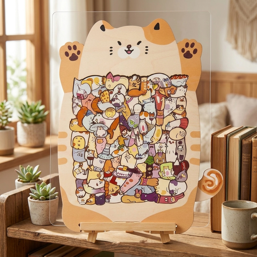 NICOMO カラフル99ねこパズル