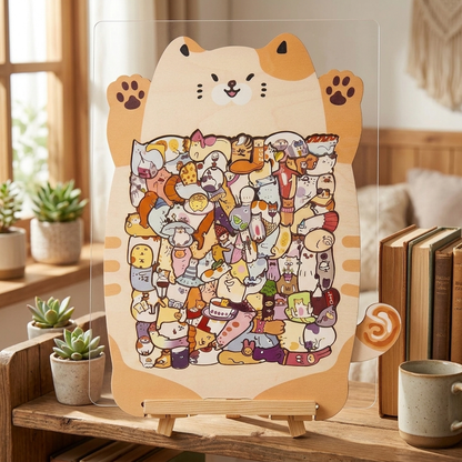 NICOMO カラフル99ねこパズル