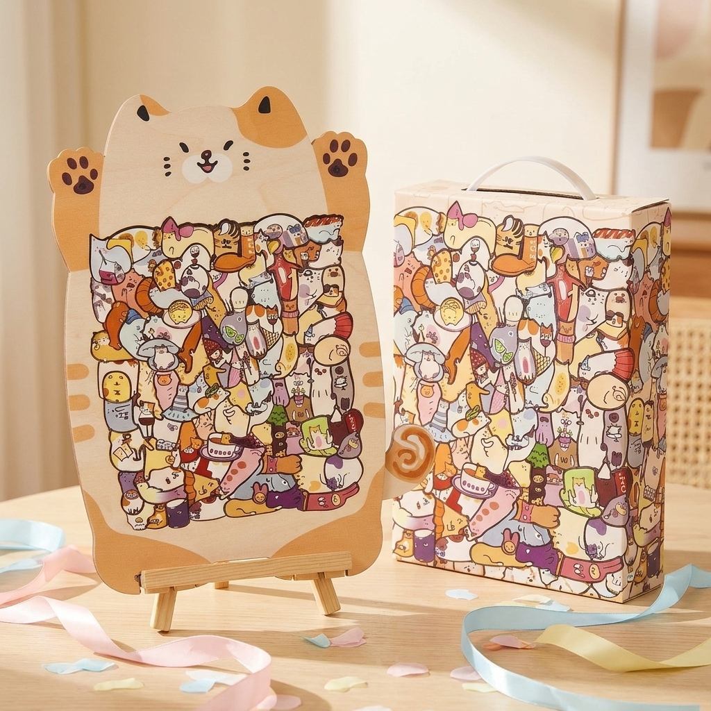 NICOMO カラフル99ねこパズル