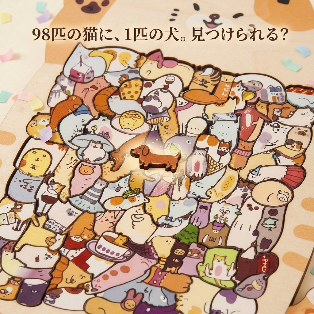NICOMO カラフル99ねこパズル