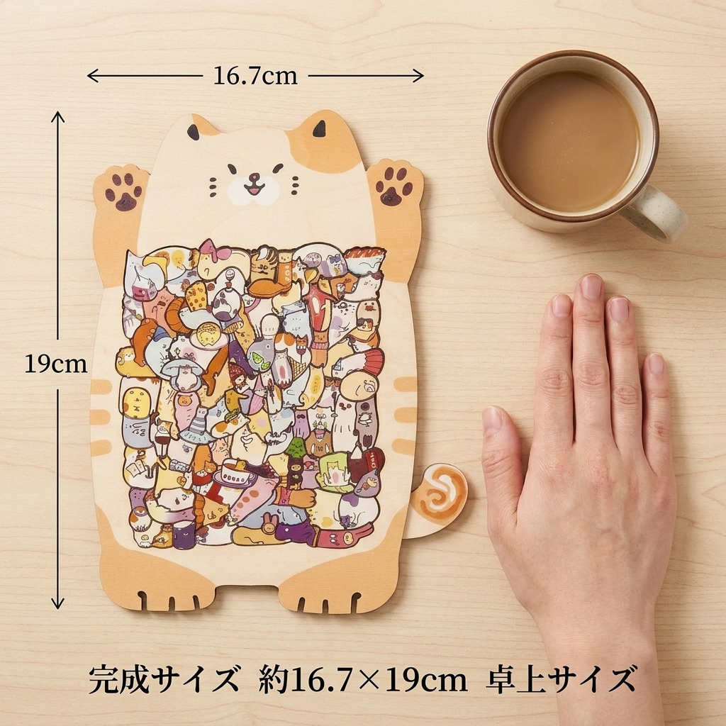 NICOMO カラフル99ねこパズル