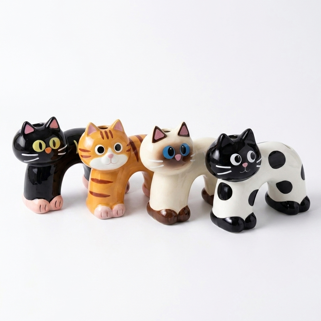 NICOMO ねこの歯ブラシスタンド