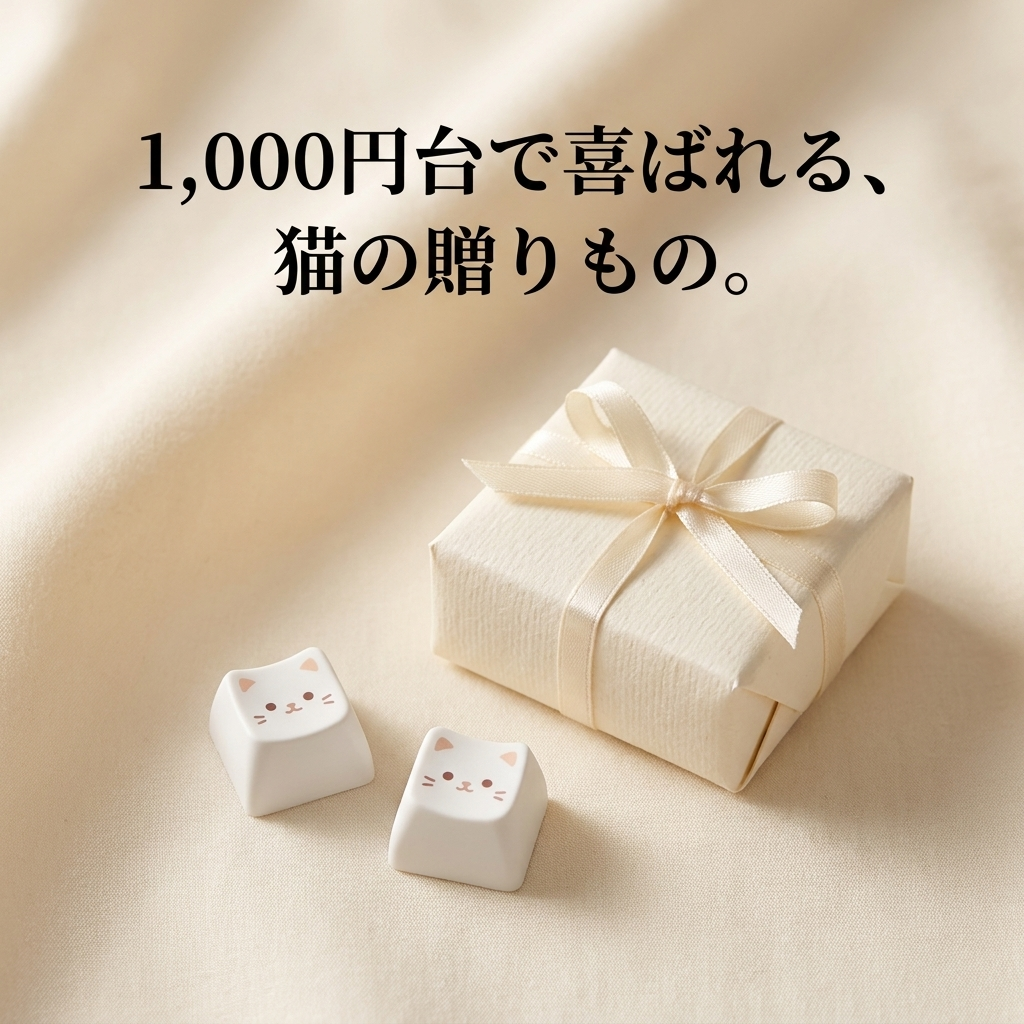 NICOMO 猫キーボードキーホルダー