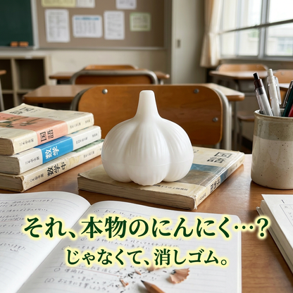 NICOMO にんにく消しゴム