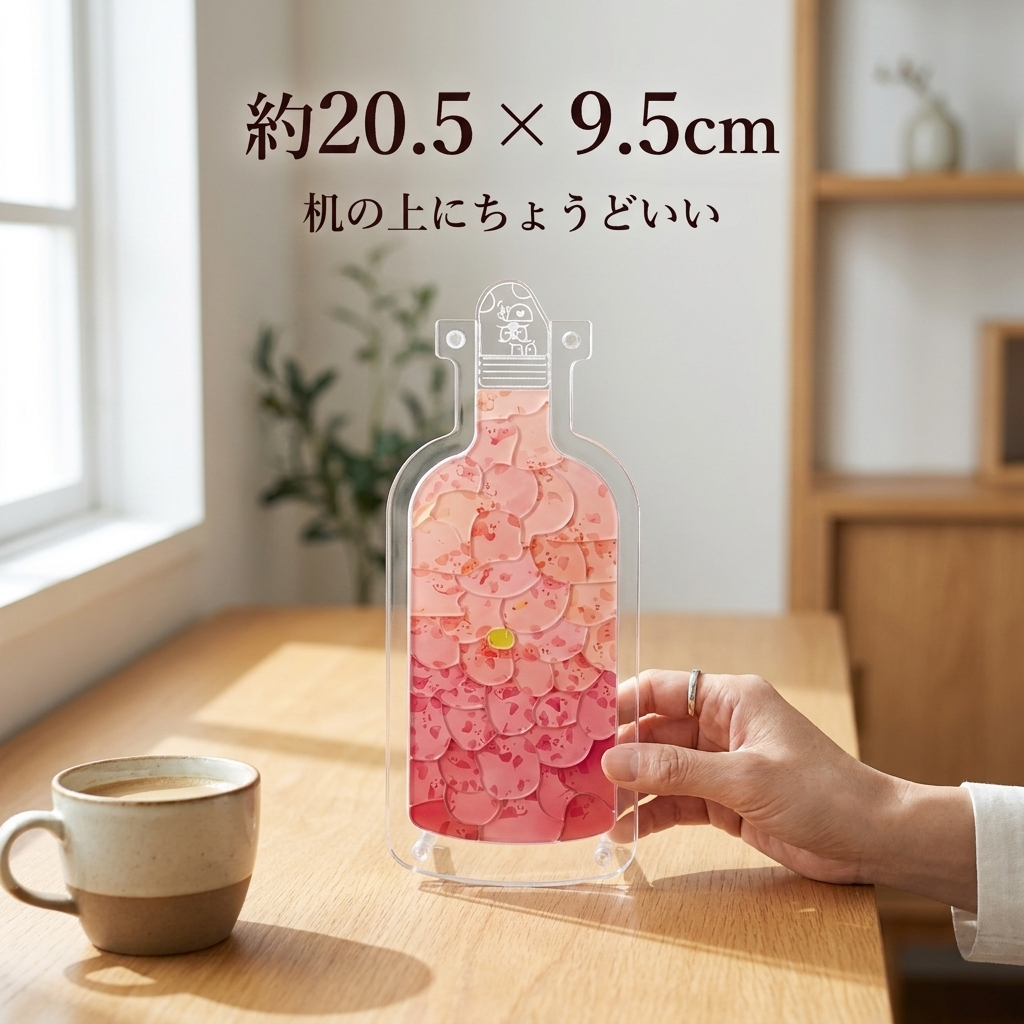 NICOMO ボトルアクリルパズル