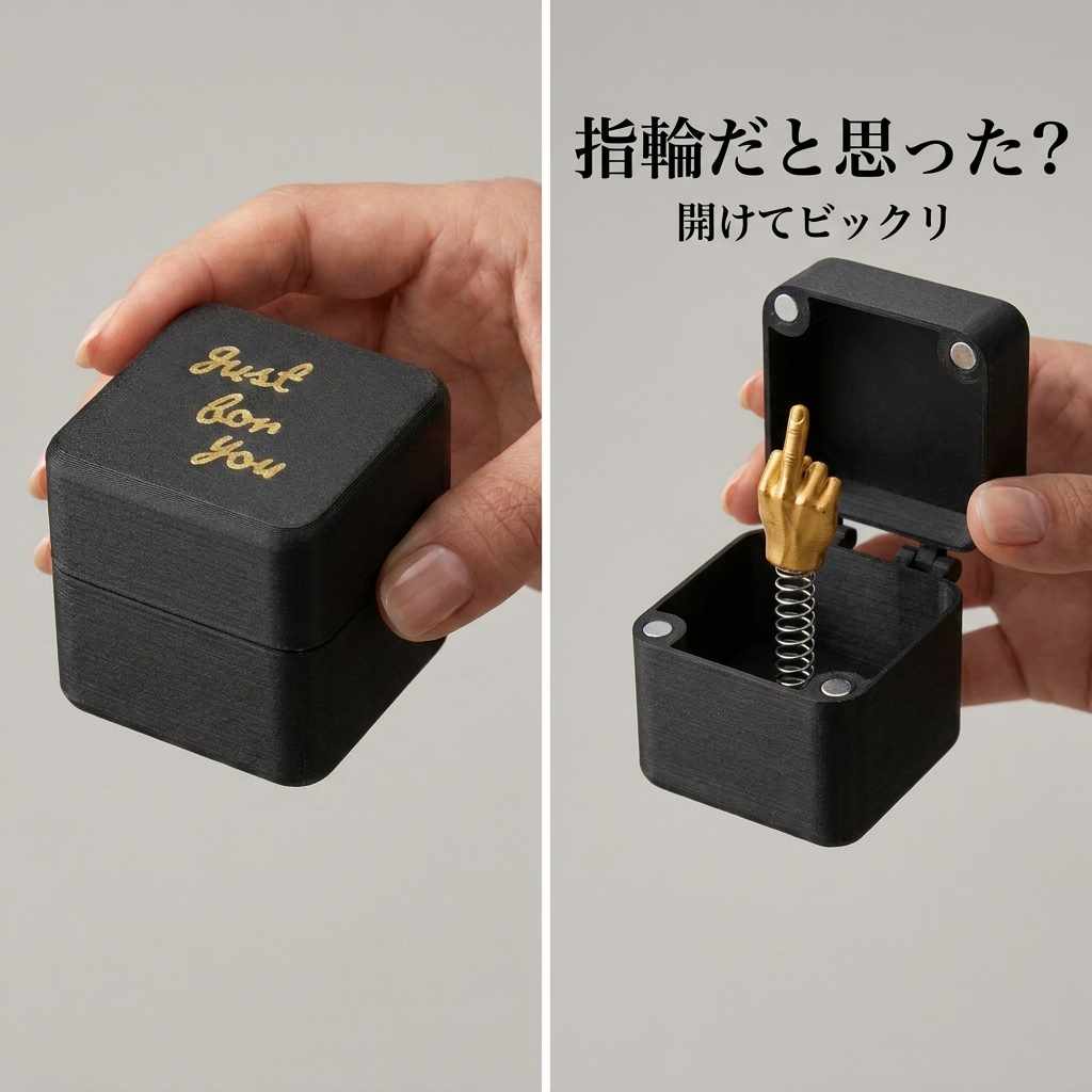 NICOMO ドッキリ指輪ケース