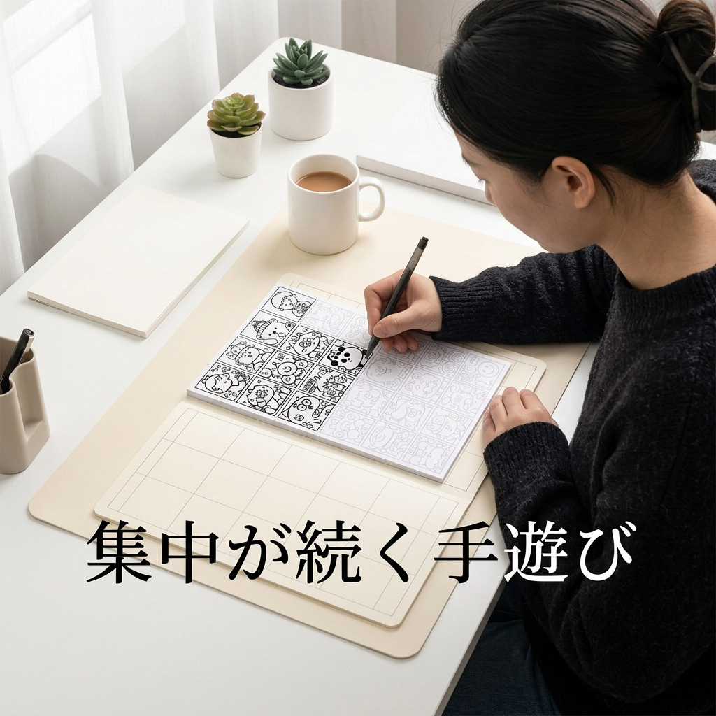 NICOMO なぞり描きアートシート