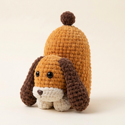 NICOMO もこもこ子犬キーカバー