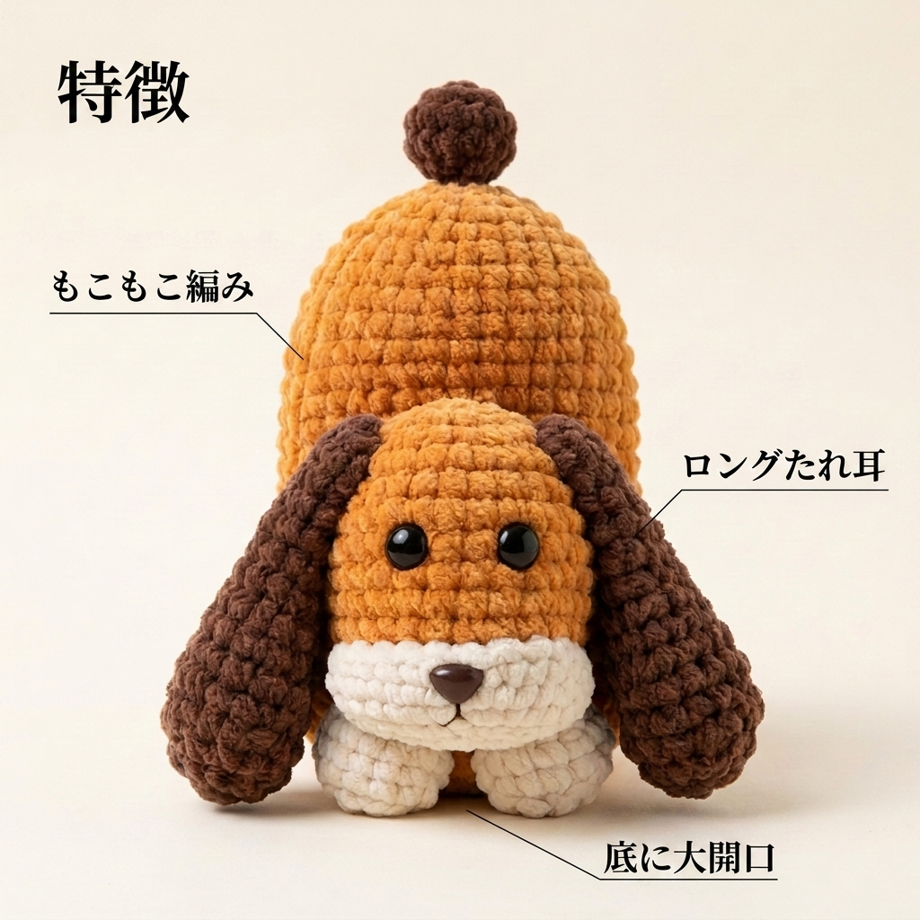 NICOMO もこもこ子犬キーカバー