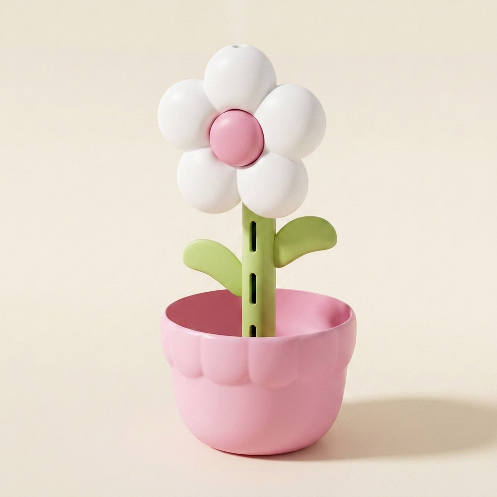 NICOMO フラワー加湿器