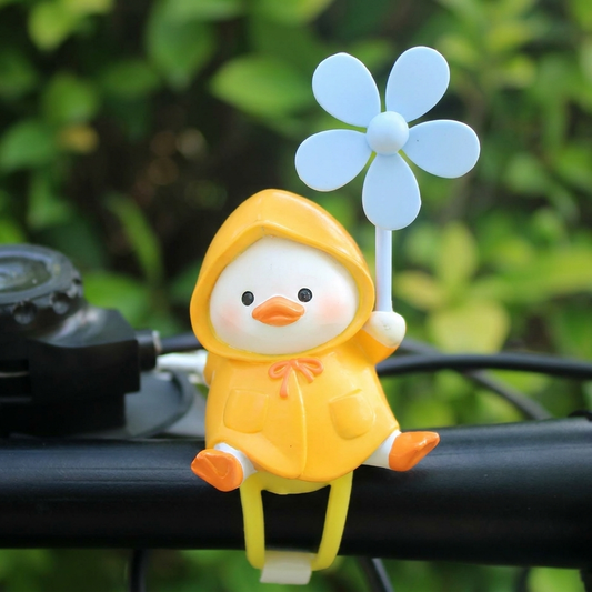 NICOMO 雨がっぱあひる風車