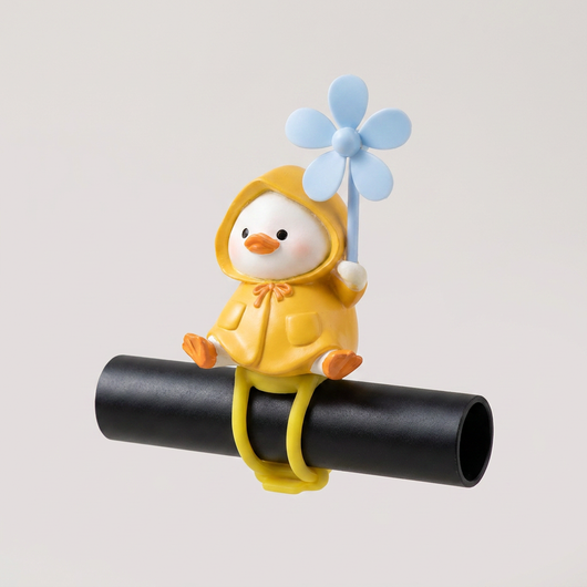 NICOMO 雨がっぱあひる風車
