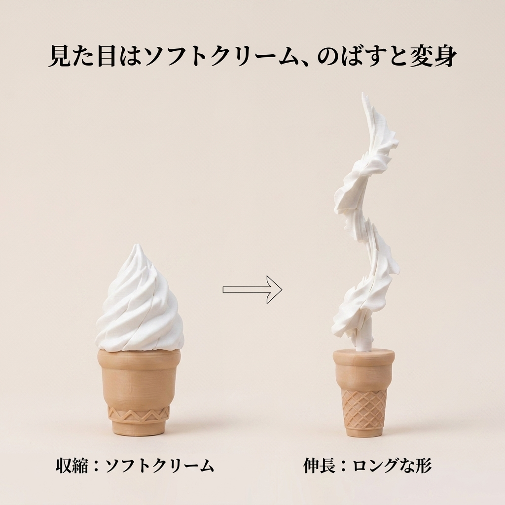 NICOMO 伸びるアイスクリーム剣