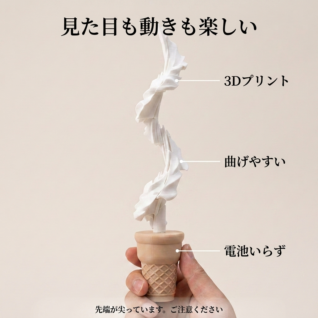 NICOMO 伸びるアイスクリーム剣