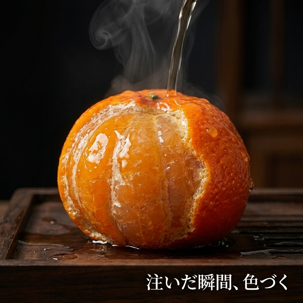 NICOMO 変色茶寵 みかん