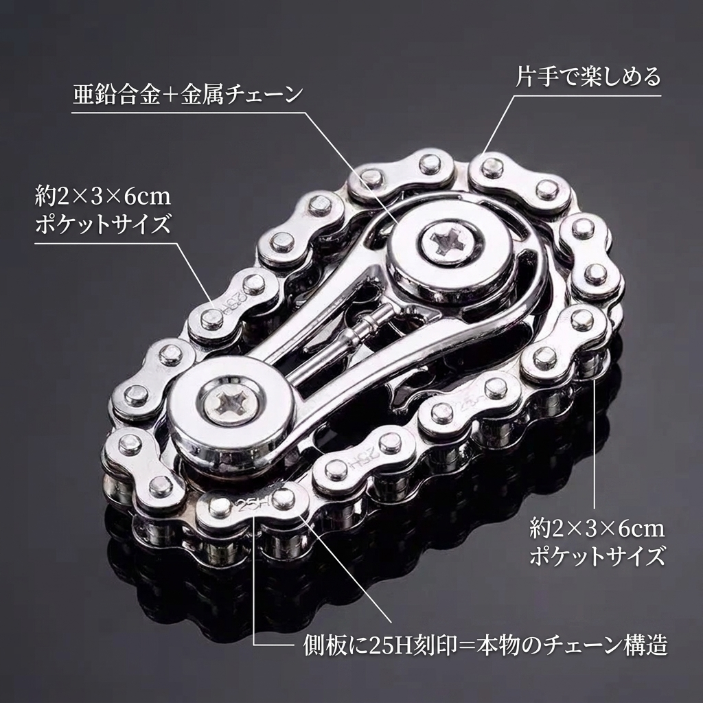 NICOMO チェーンギア スピナー