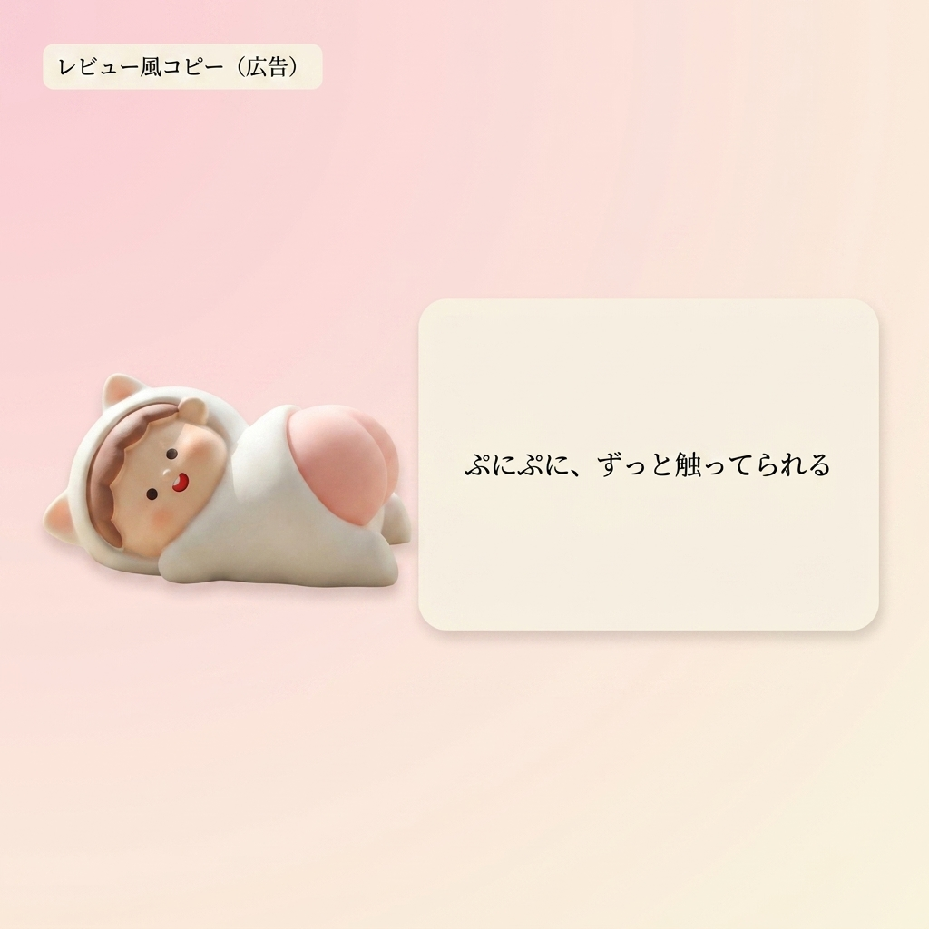 NICOMO おやすみおしりスクイーズ