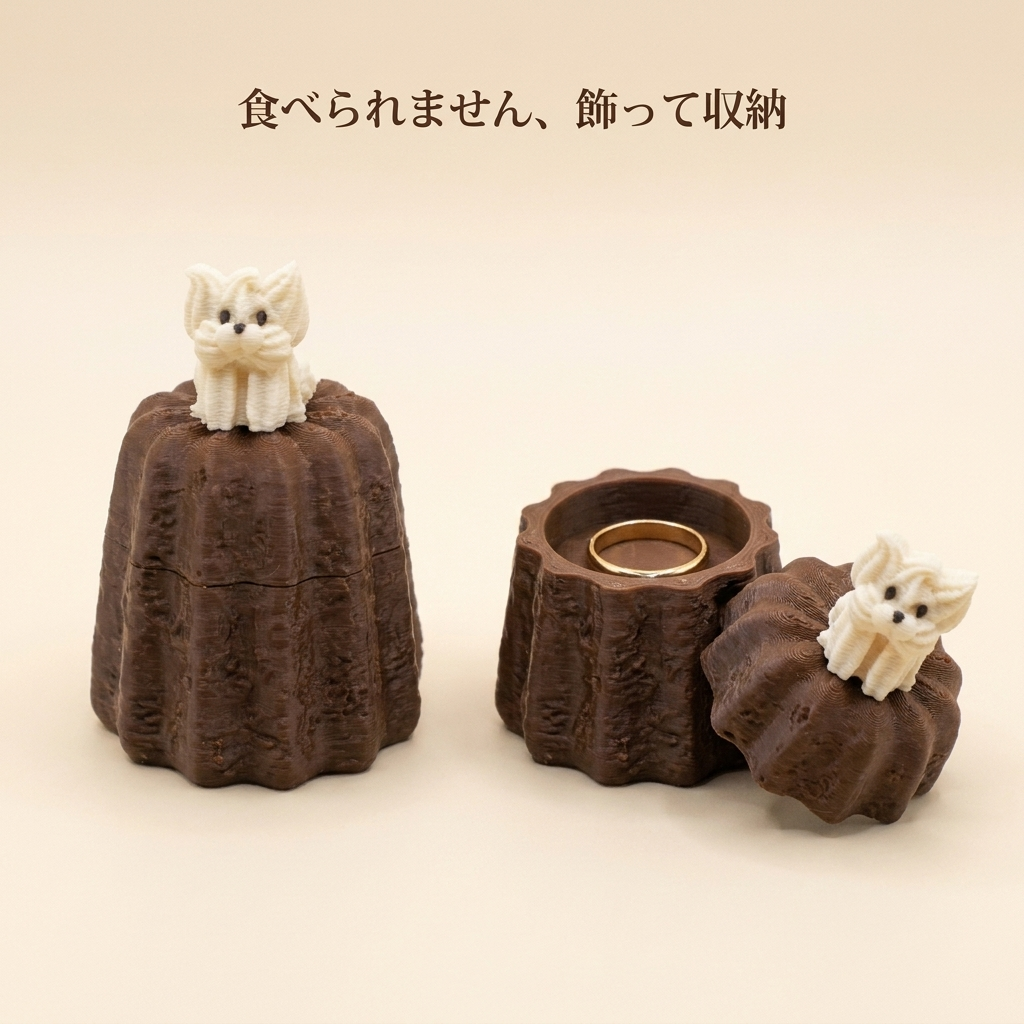 NICOMO カヌレ収納ボックス