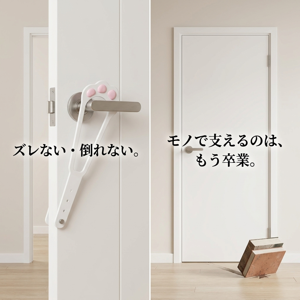 NICOMO にゃんこドアストッパー