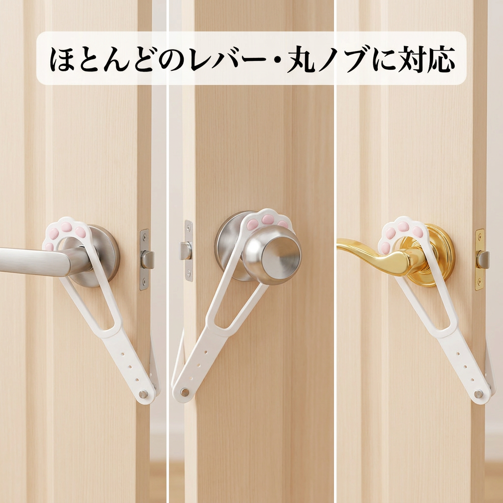 NICOMO にゃんこドアストッパー