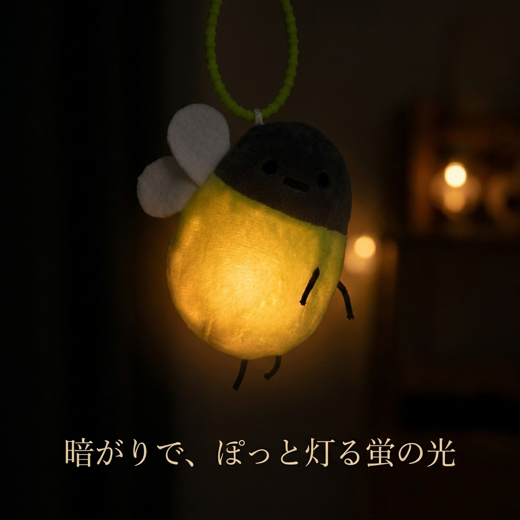 NICOMO ふわもち蛍チャーム