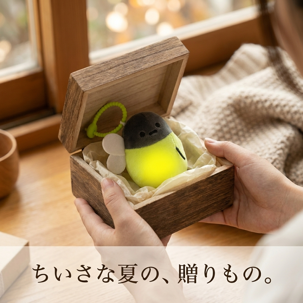 NICOMO ふわもち蛍チャーム
