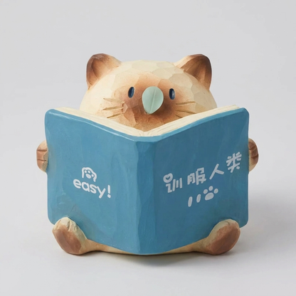 NICOMO 手のひらのシャム猫フィギュア