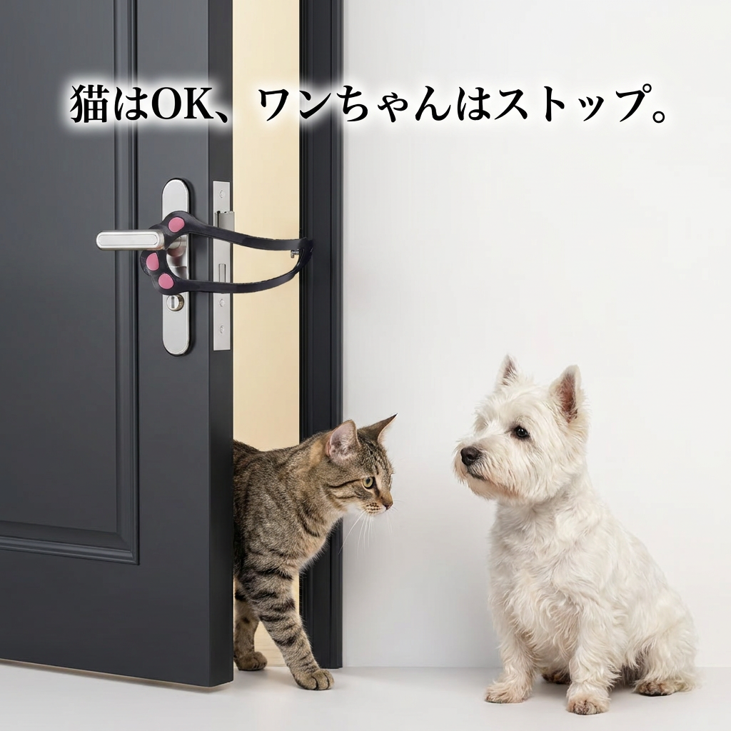 NICOMO にゃんこドアストッパー