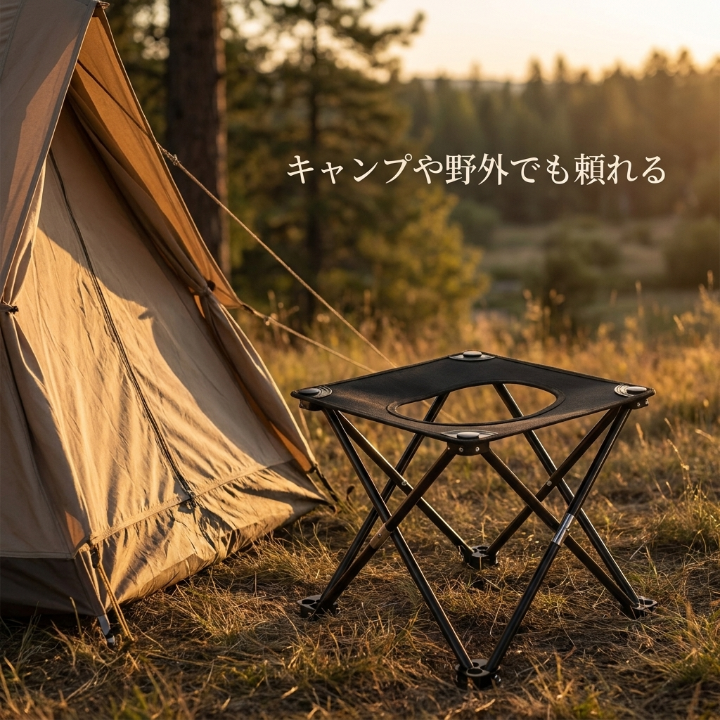 NICOMO 折りたたみ簡易トイレ