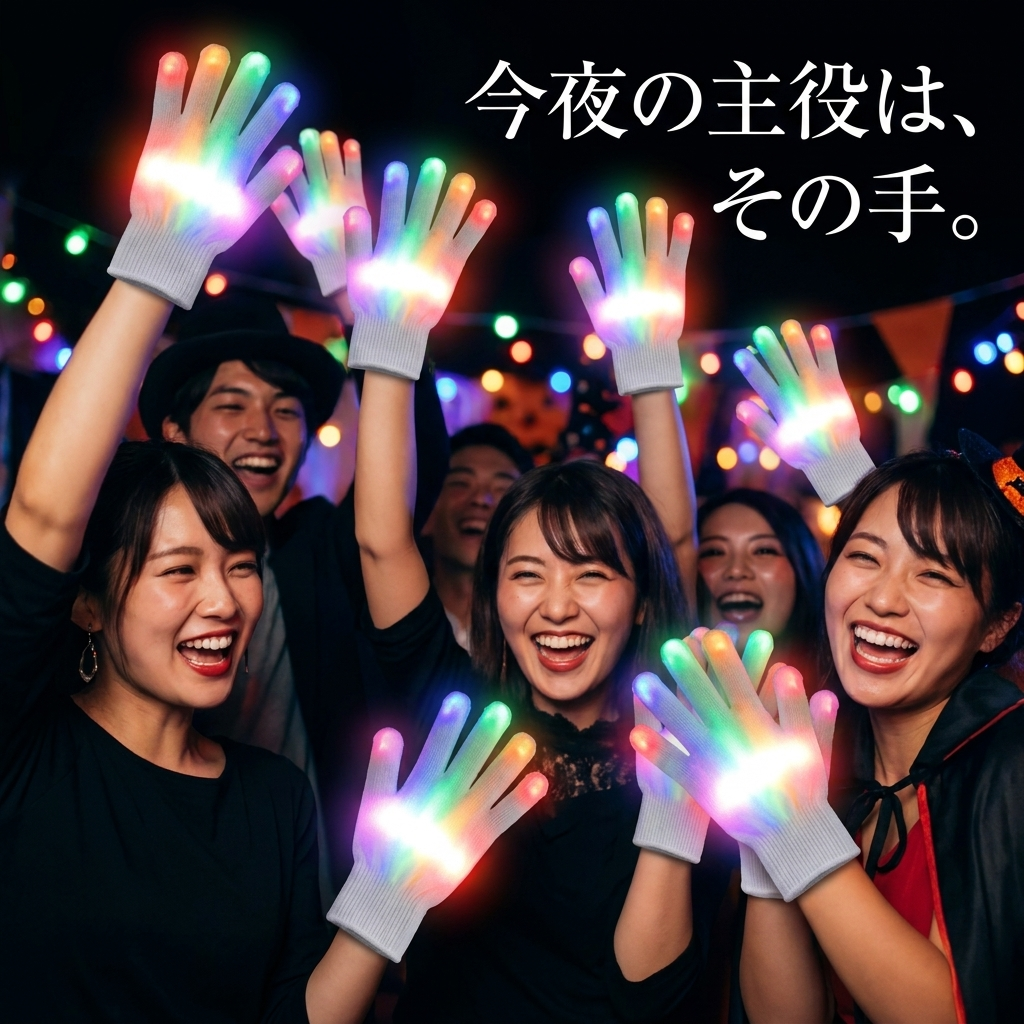 NICOMO 光るLEDグローブ