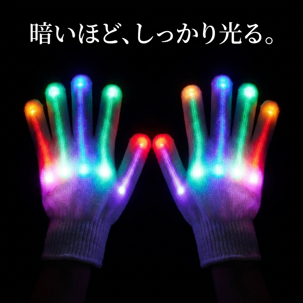 NICOMO 光るLEDグローブ