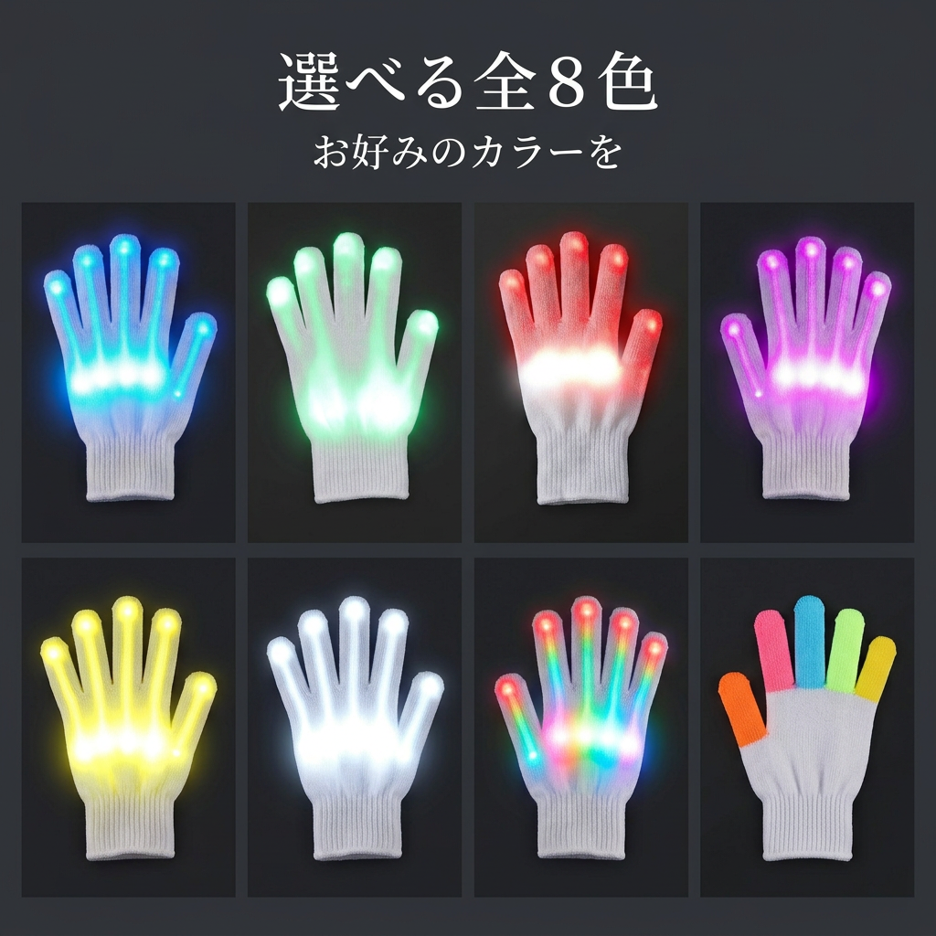NICOMO 光るLEDグローブ