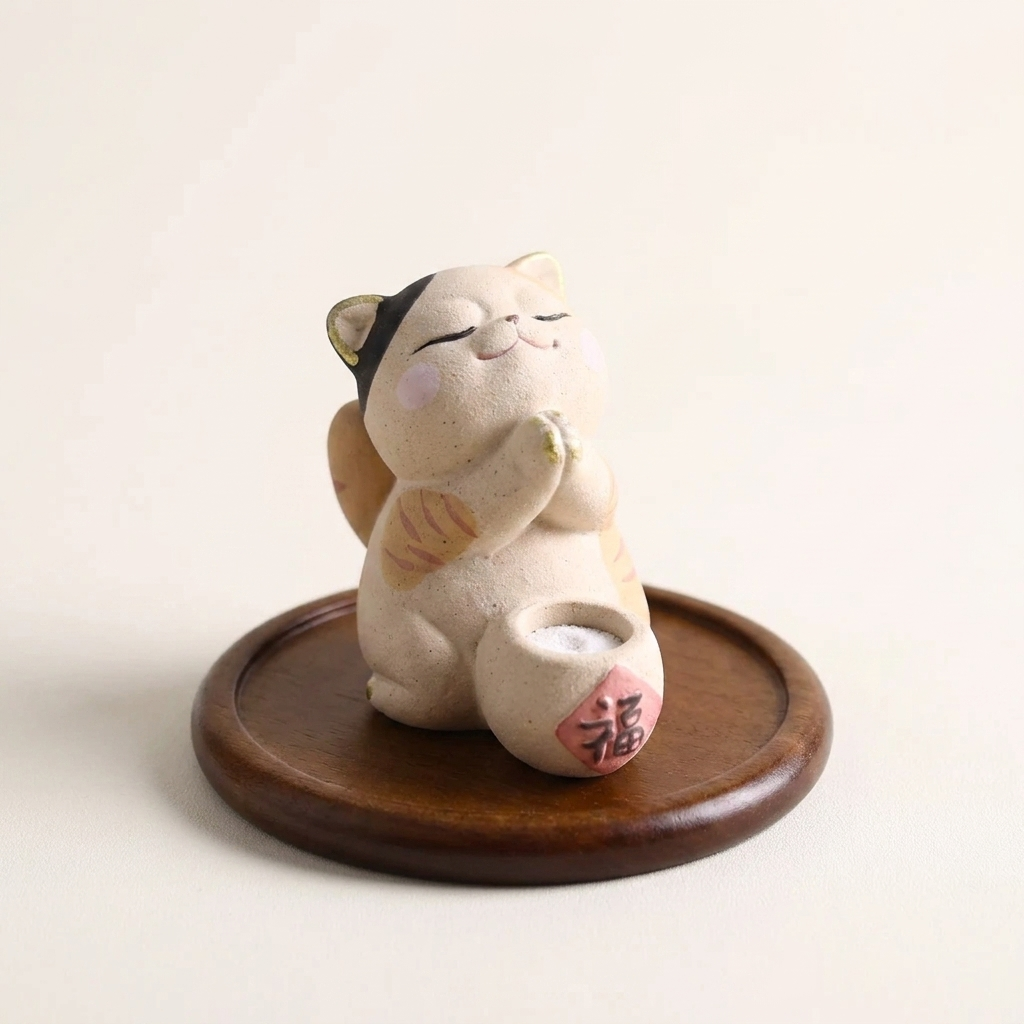 NICOMO 福ねこ香立て