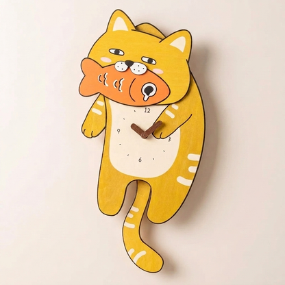 NICOMO ねこの振り子時計