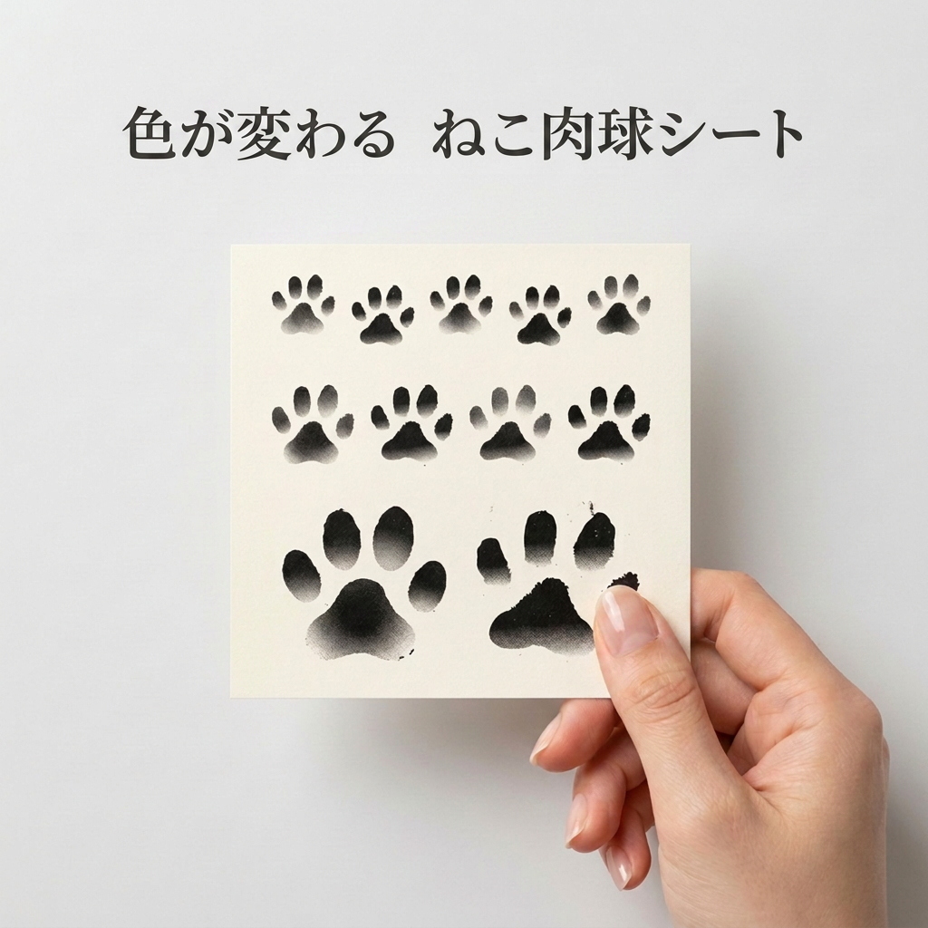 NICOMO 温感ねこ肉球タトゥー