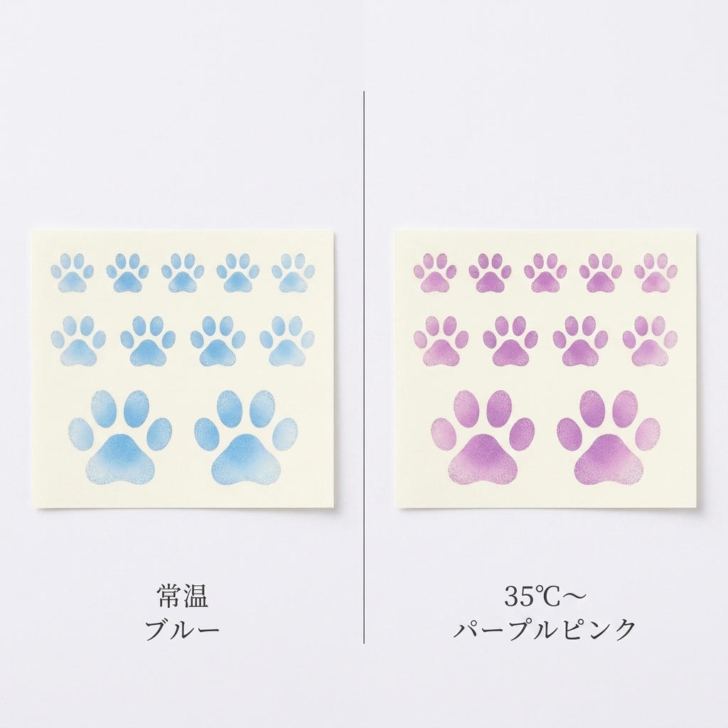 NICOMO 温感ねこ肉球タトゥー