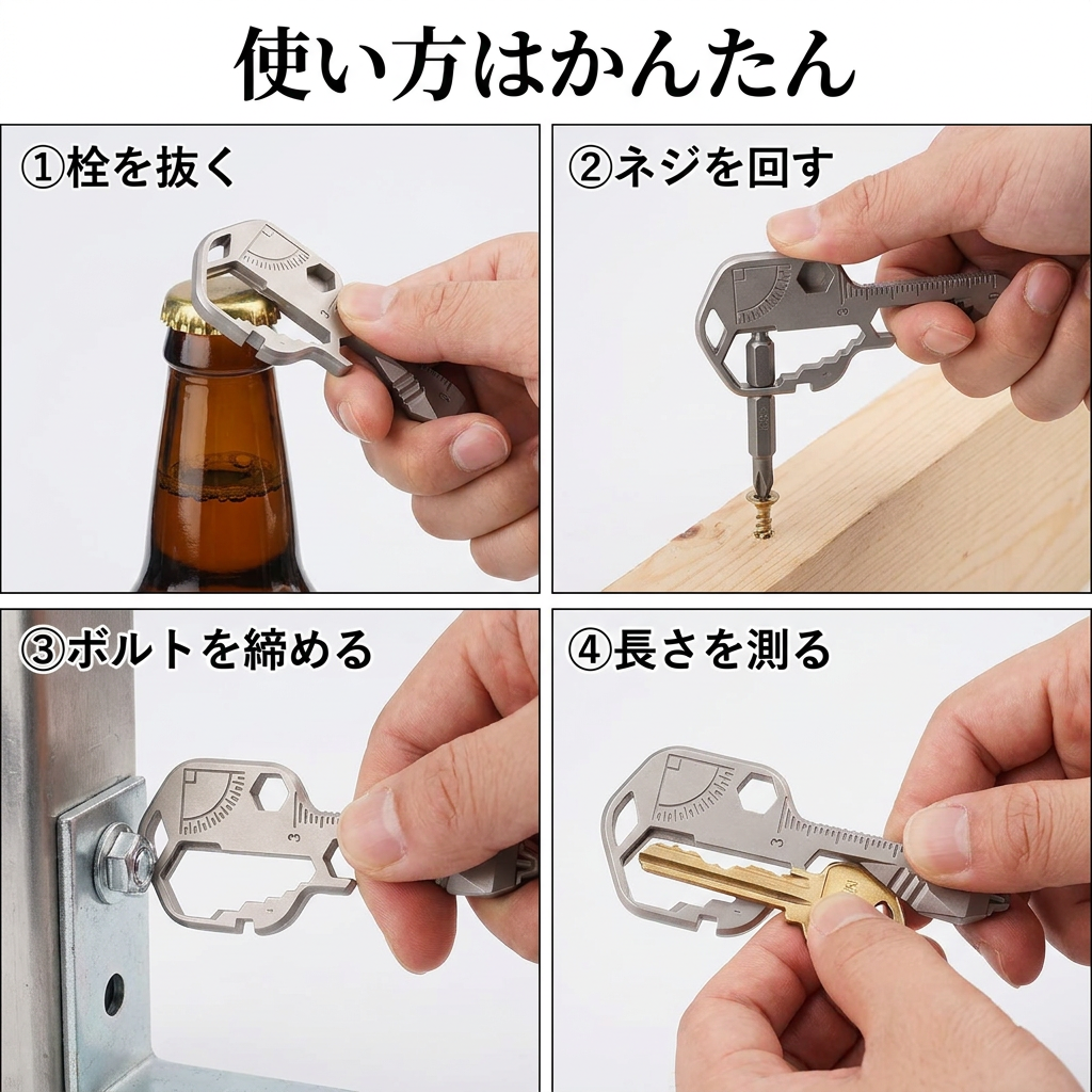 NICOMO 多機能キーツール