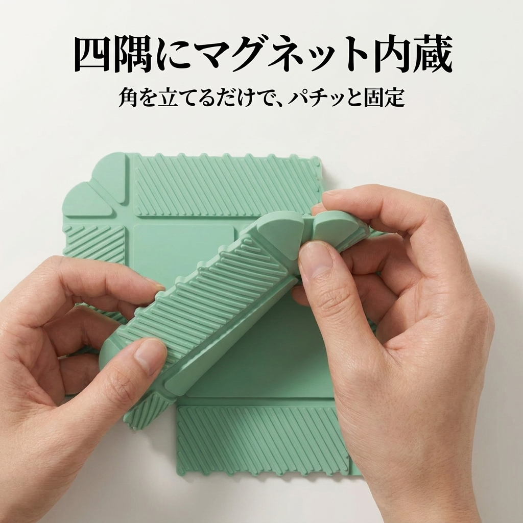 NICOMO 折りたたみマグネット鍋敷き