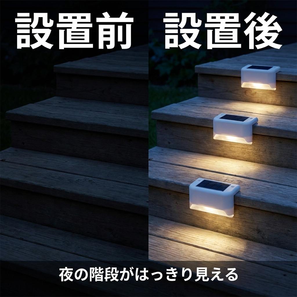 NICOMO ソーラーステップライト