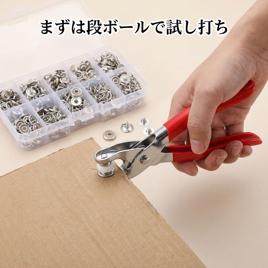 NICOMO 打ち具付き スナップボタンセット