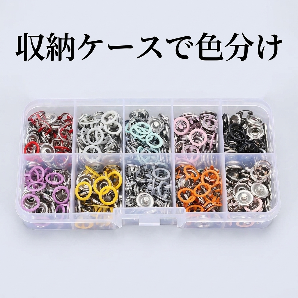 NICOMO 打ち具付き スナップボタンセット