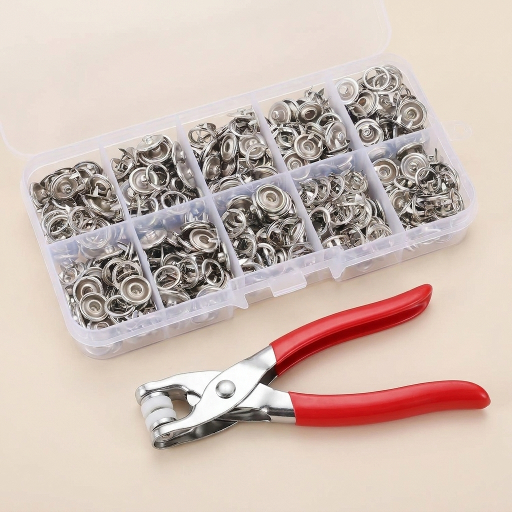 NICOMO 打ち具付き スナップボタンセット