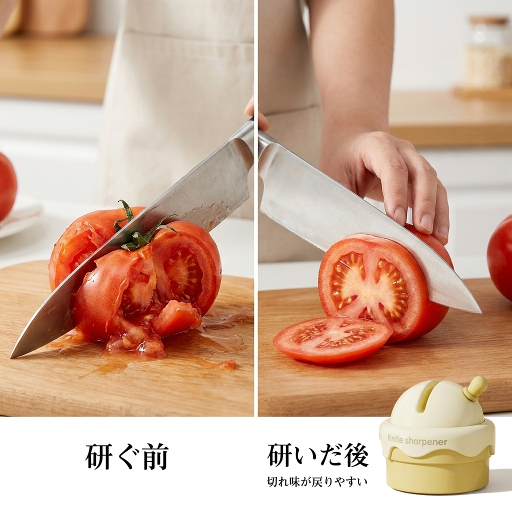 NICOMO アイスクリーム包丁研ぎ器