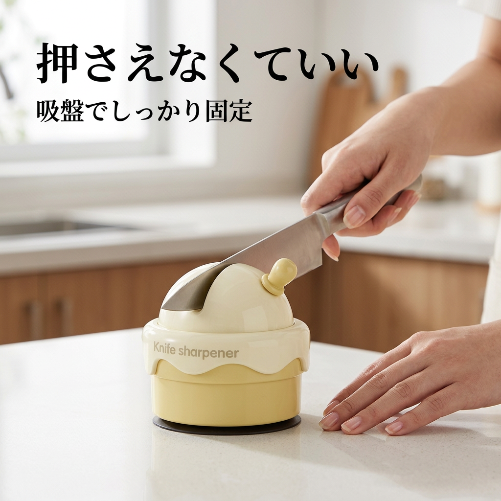 NICOMO アイスクリーム包丁研ぎ器