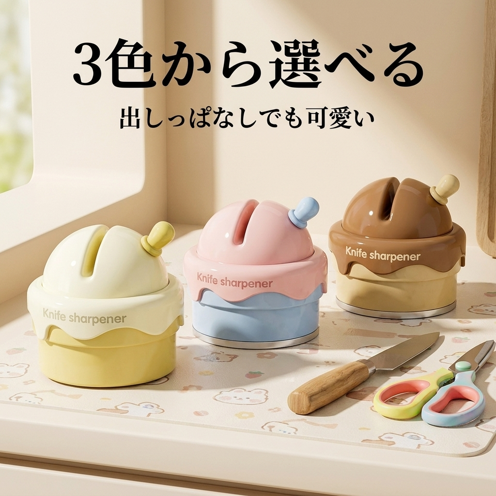 NICOMO アイスクリーム包丁研ぎ器